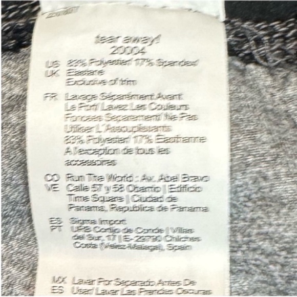 Brooks Greenlight Running Capri / Crop Tight in Gray Kasbah / Black M - Picture 8 of 8